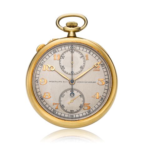 patek philippe gold pocket watch price